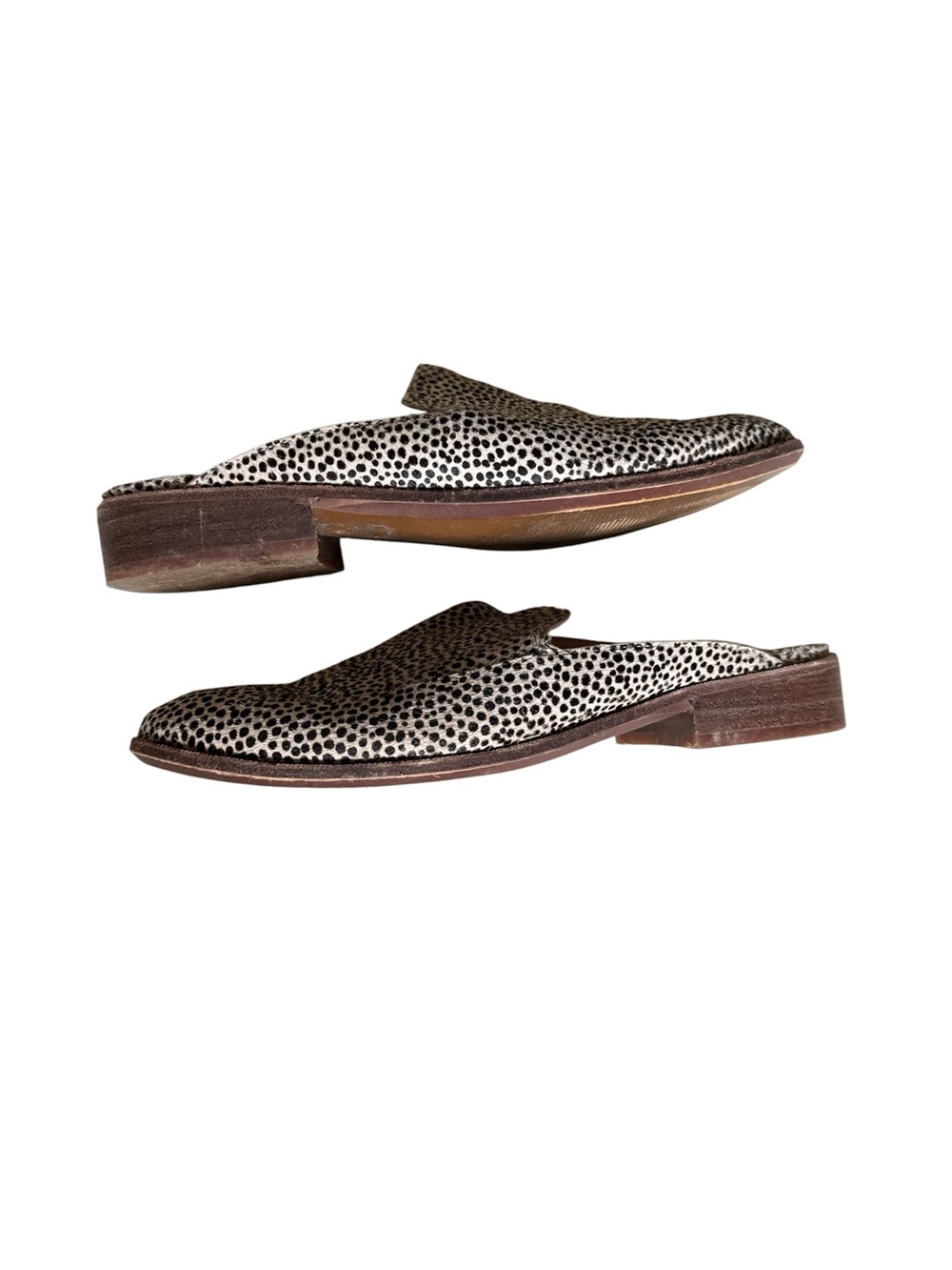 Madewell The Frances Loafer Mules Slides Women’s Size 8 Painted Calf Pattern - Picture 3 of 10